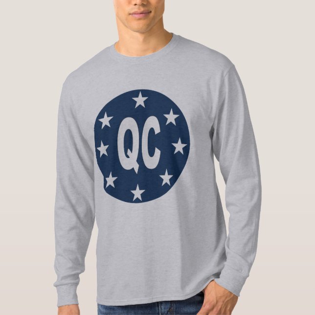 T-shirt long sleeves DESIGN QUEBEC (Front)