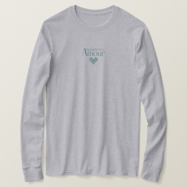 T-Shirt Look With Love (Design Front)