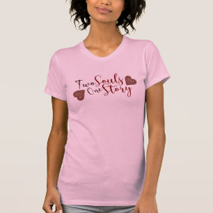 T Shirt Love Heart Design Romantic tee
