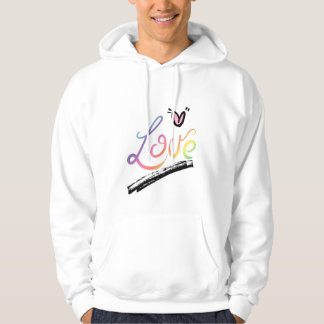 T-shirt Love Hoodie