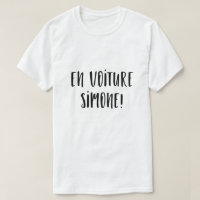 T-Shirt man By car Simone