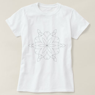 T-shirt - Mandala to Colour