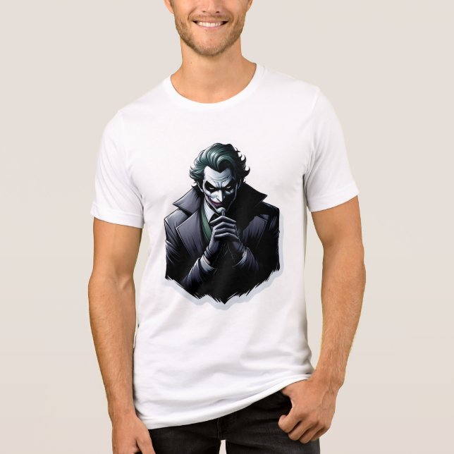 T-shirt Master of Chaos Sticker  Tri-Blend Shirt (Front)