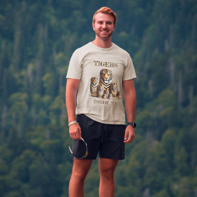 T-Shirt matroska tigers (Creator Uploaded)