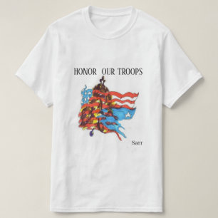 T-Shirt : Memorial Day Honour our Troops