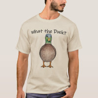 T-Shirt Men What The Duck?