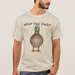 T-Shirt Men What The Duck?