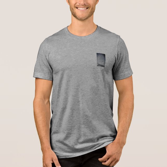 T SHIRT MENS BELLA TRI BLEND COOL ECO STYLE  (Front)