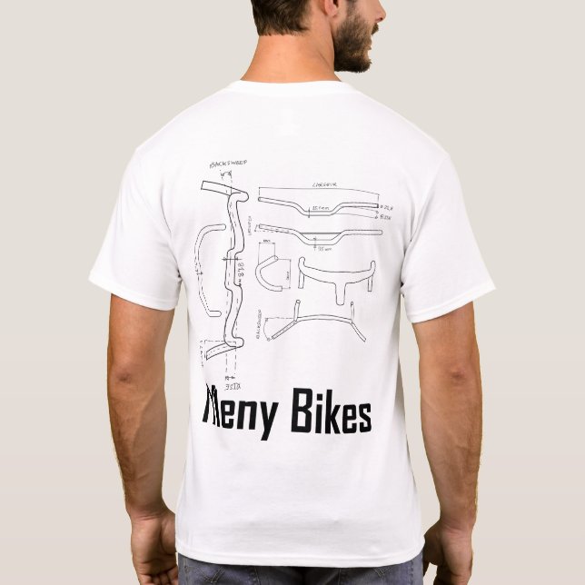 T-shirt menybikes guide (Back)