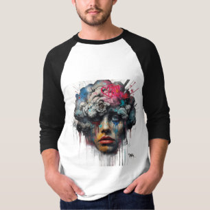 T-Shirt Mindstorm Goddess – Chaos in Color