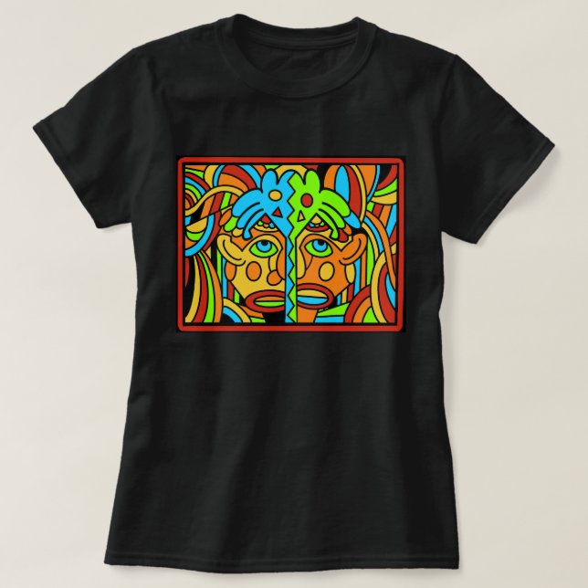 T-Shirt "modern art" (Design Front)