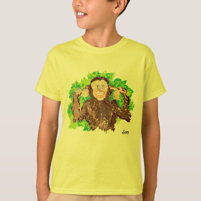 T-Shirt  :   Monkey (Front)