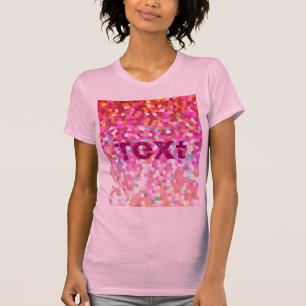 T-Shirt Mosaic Sparkley Texture