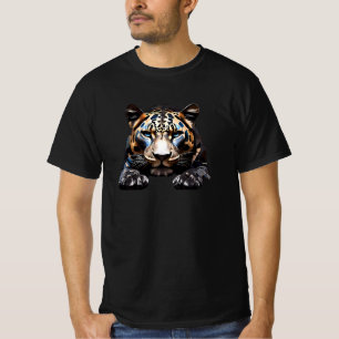 T-Shirt Mosaic Stained Glass Design 