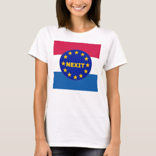 T-Shirt Netherlands Flag EU Nexit
