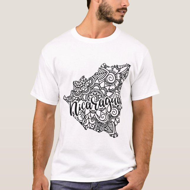 T-shirt - Nicaragua 01 - Sublimanic (Front)