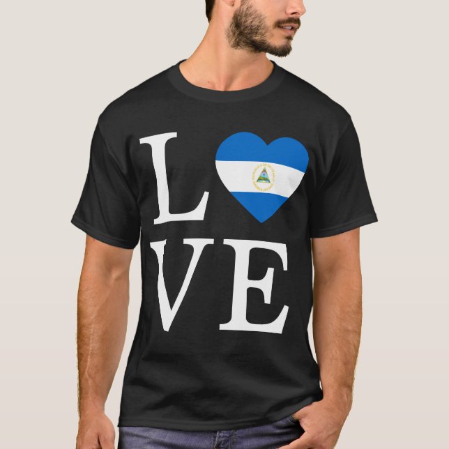 T-shirt - Nicaragua 04 - Sublimanic (Front)