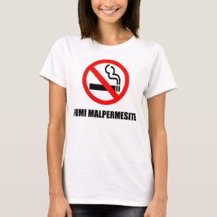 T-shirt nonsmoking
