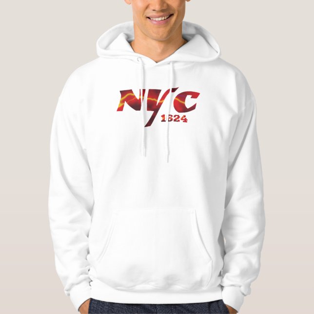 T-Shirt NYC 1624 Hoodie (Front)