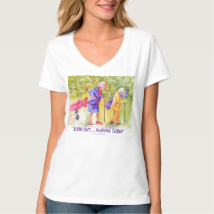 T-Shirt - Old Bags -  "Look Out...Playing Thru!"