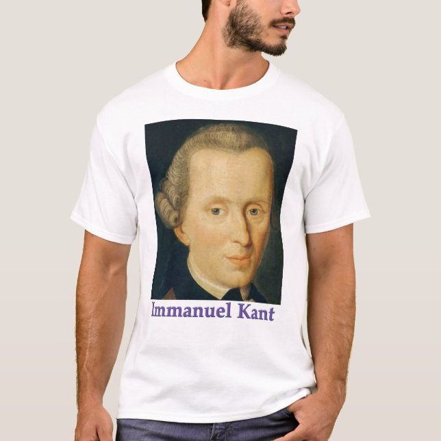T-shirt on Kant & his wisdom on peace (Front)
