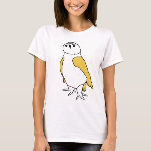 T-shirt - Owl with Yellow Wings