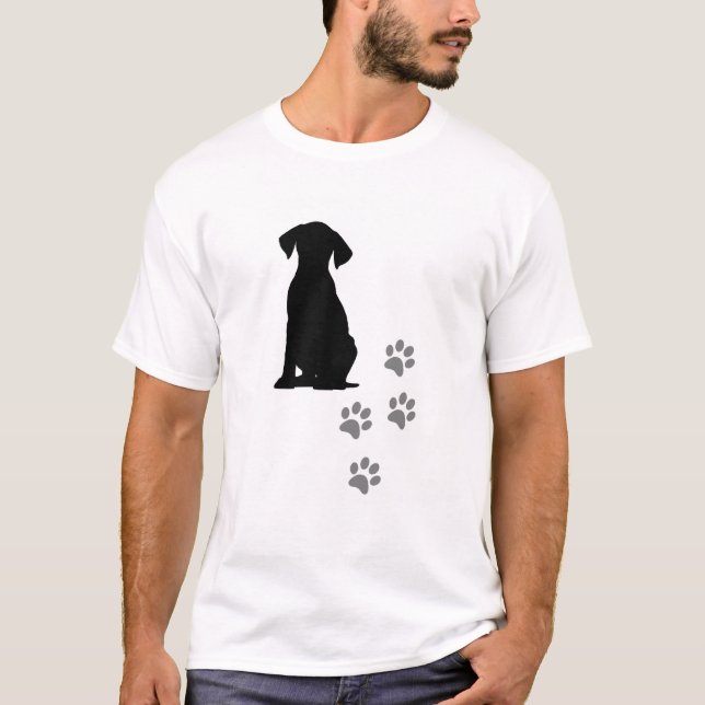T-Shirt Pads & Dog Cute - Dog (Front)