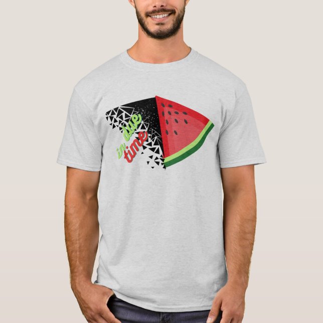T-Shirt palestine flag watermelon (Front)