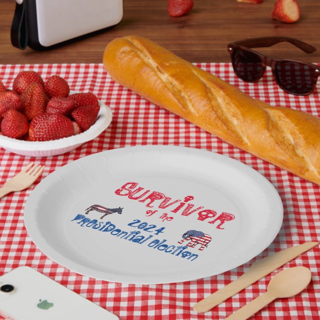 T-Shirt Paper Plate (Picnic)