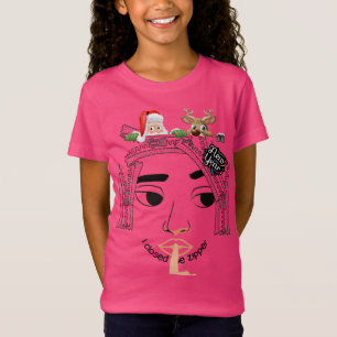 T-Shirt pink different design for new year