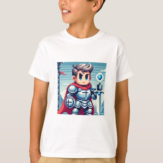 T-shirt Pixel Knight (Front)