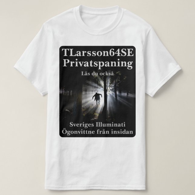 T-shirt — Private intelligence (Design Front)