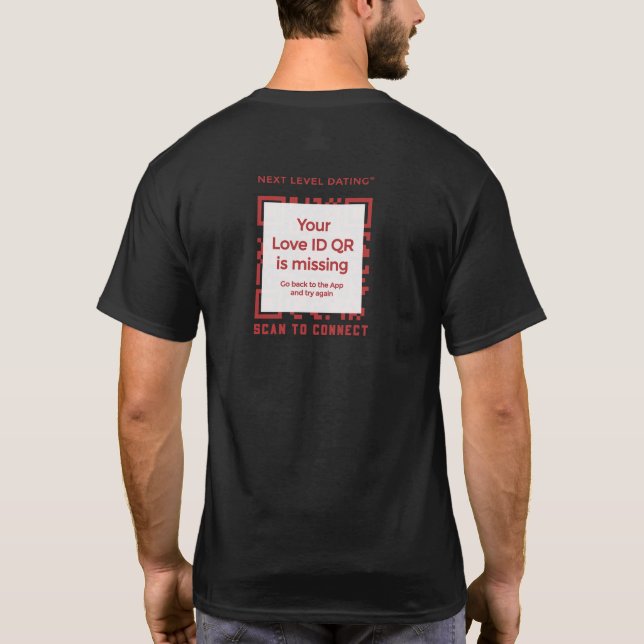 T-shirt - QR - ORIGIN Collection (Back)