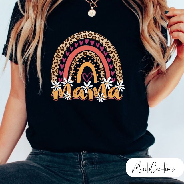 T-shirt rainbow mum, mother's day celebration (Creator Uploaded)