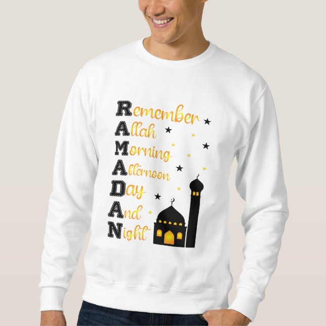 T-Shirt- RAMADAN Long Sleeve Shirt (Front)