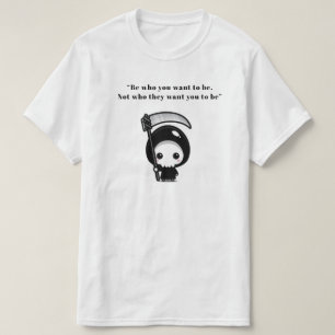 T-Shirt reaper vector with quote 