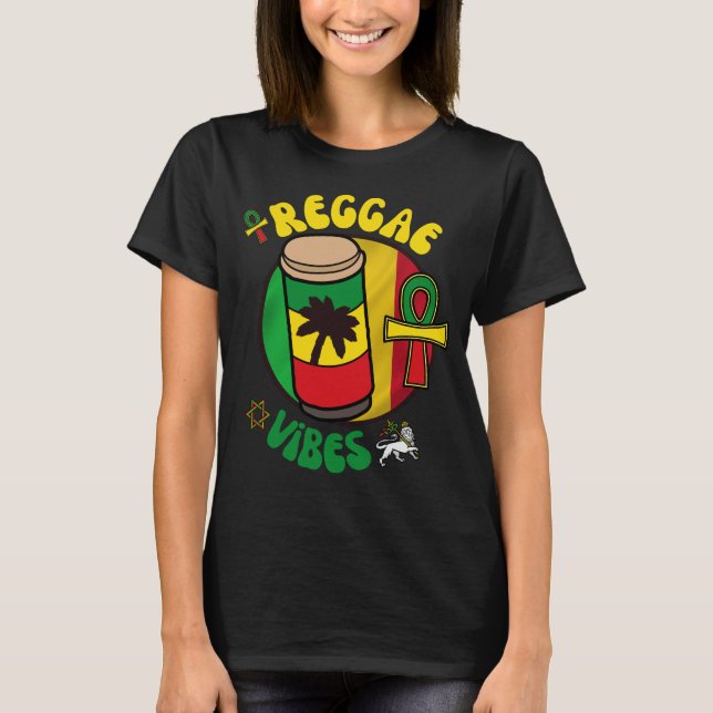 T-SHIRT REGGAE VIBES (Front)