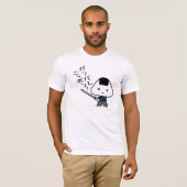 T-shirt - Riceball Samurai - Ganbare Japan (Front Full)