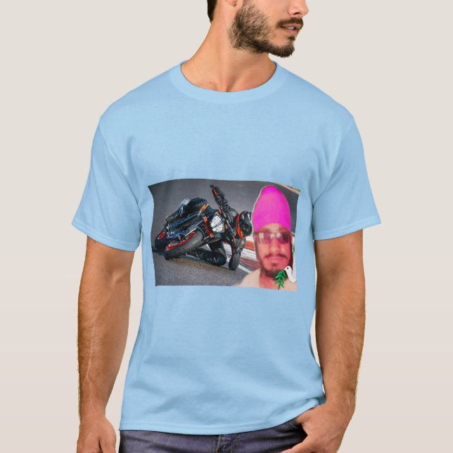 T-Shirt:   "🏍️ Ride Wild: ⚡ Advanced Performance  T-Shirt (Front)
