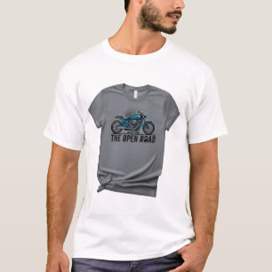 T-Shirt Ride Wild Motorcycle Design