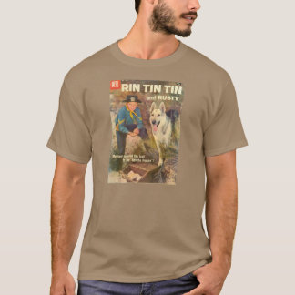 T-Shirt Rin TinTin 1958 Comic Book Cover Rusty