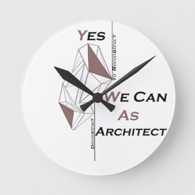 T-Shirt Round Clock (Front)