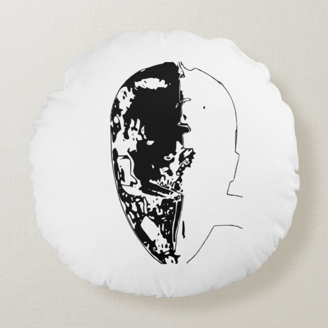 T-shirt Round Cushion (Front)