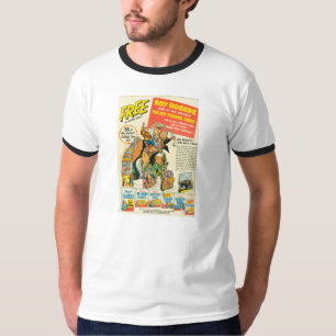 T-Shirt ROY ROGERS 1952 Trading Cards Advertising