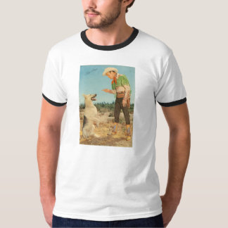 T-Shirt ROY ROGERS & BULLET The Dog Prairie Boots