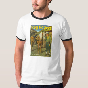 T-Shirt ROY ROGERS & His Horse Trigger 1951 Comic