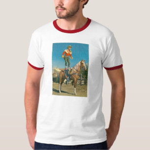 T-Shirt ROY ROGERS Trigger Horse Trick 1952 Ranch