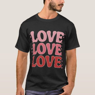 T-shirt Saint-Valentin – Design amour romantique