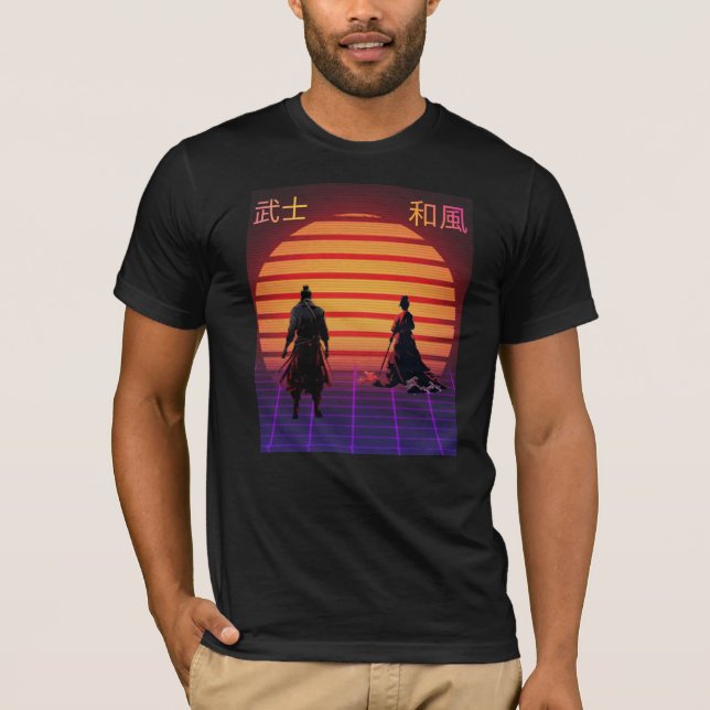 T-Shirt  Samurai Japanese style  (Front)