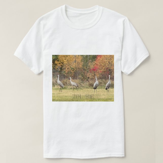 T-Shirt - Sandhill Cranes (Design Front)